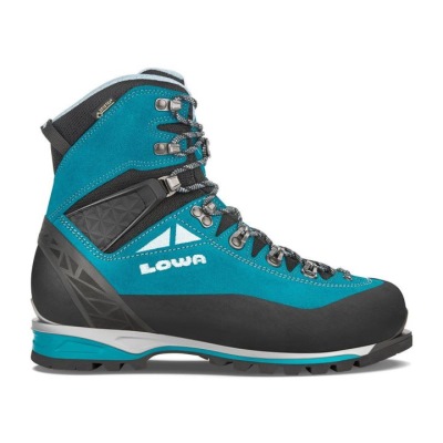 Női Túrabakancs - Lowa Alpine Expert GTX WS - Lowa Bakancs Türkiz/Fekete | Hungary KGNFMW315